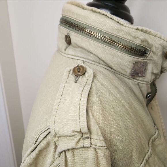 OBEY Vintage Green Cargo Jacket - Picture 8 of 16